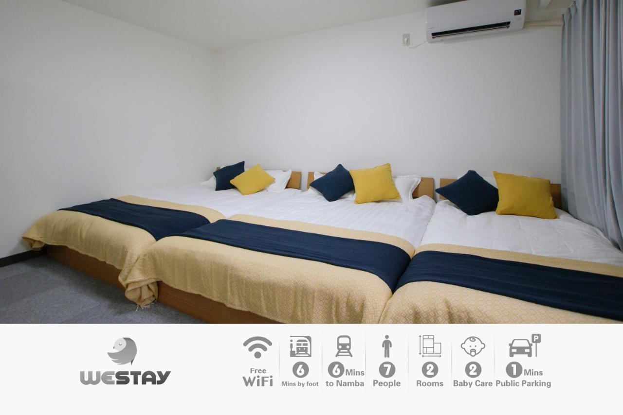 Westay Designers House/6 Mins To Shinsaibashi206 Osaka Dış mekan fotoğraf