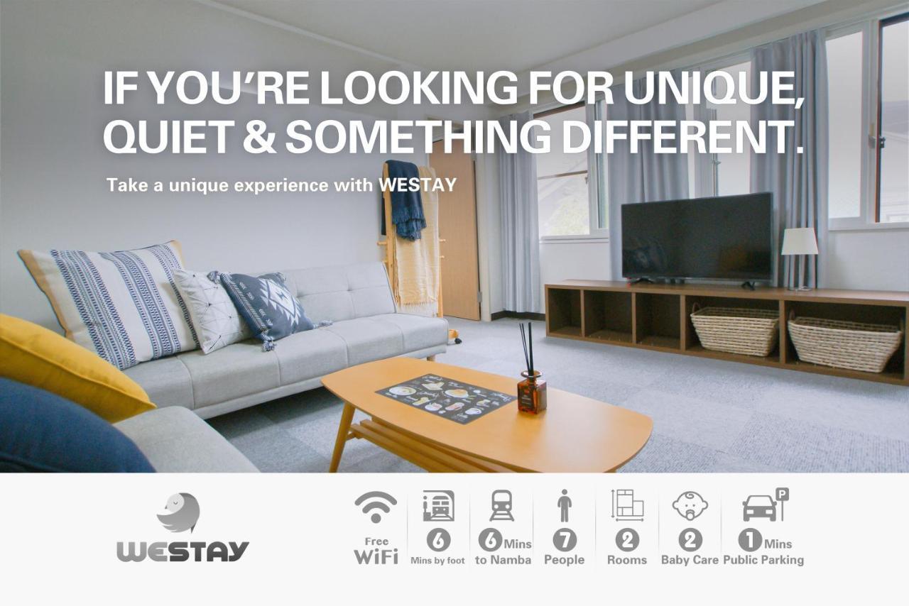 Westay Designers House/6 Mins To Shinsaibashi206 Osaka Dış mekan fotoğraf