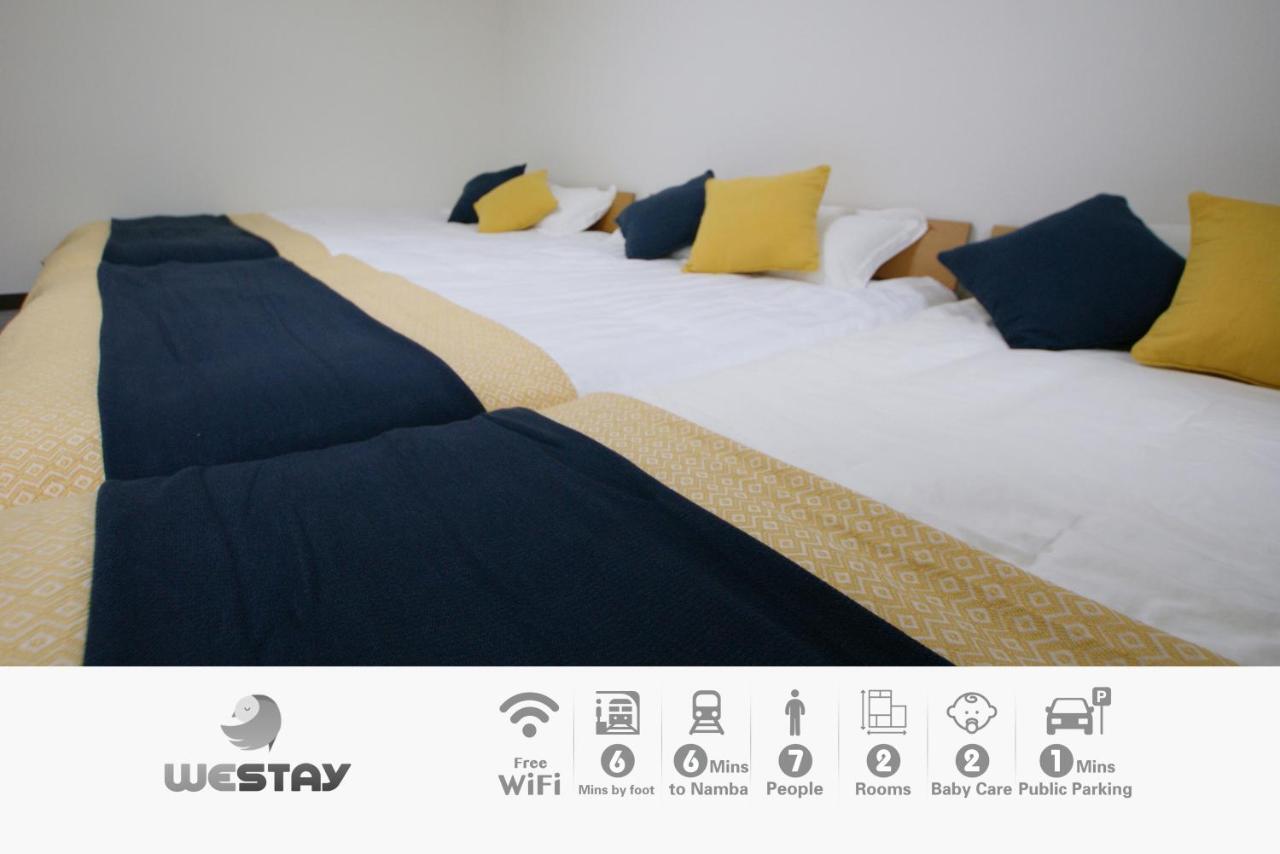 Westay Designers House/6 Mins To Shinsaibashi206 Osaka Dış mekan fotoğraf