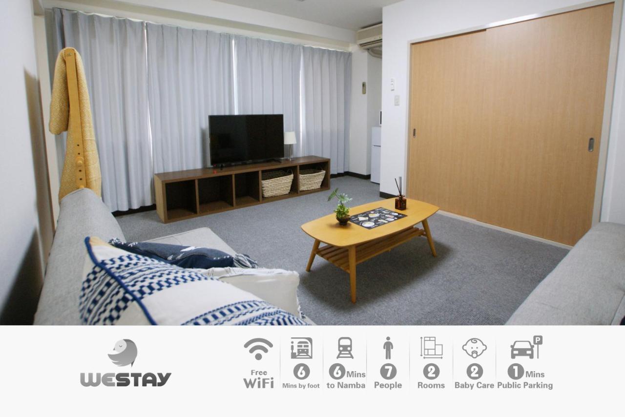 Westay Designers House/6 Mins To Shinsaibashi206 Osaka Dış mekan fotoğraf