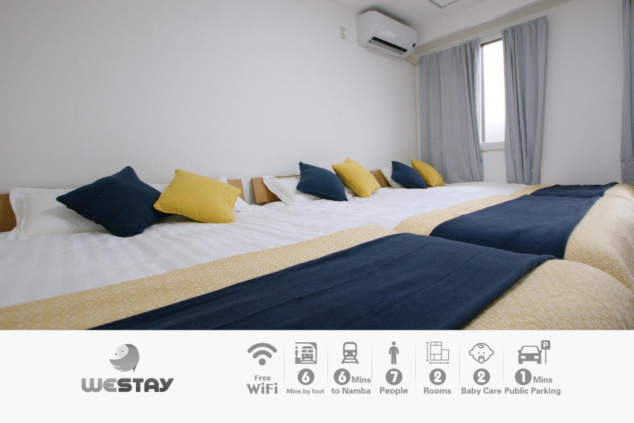 Westay Designers House/6 Mins To Shinsaibashi206 Osaka Dış mekan fotoğraf